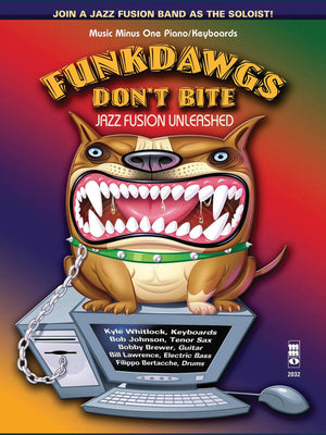 Funkdawgs Don't Bite  Jazz Fusion Unleashed: Music Minus One Piano/Keyboards,Used
