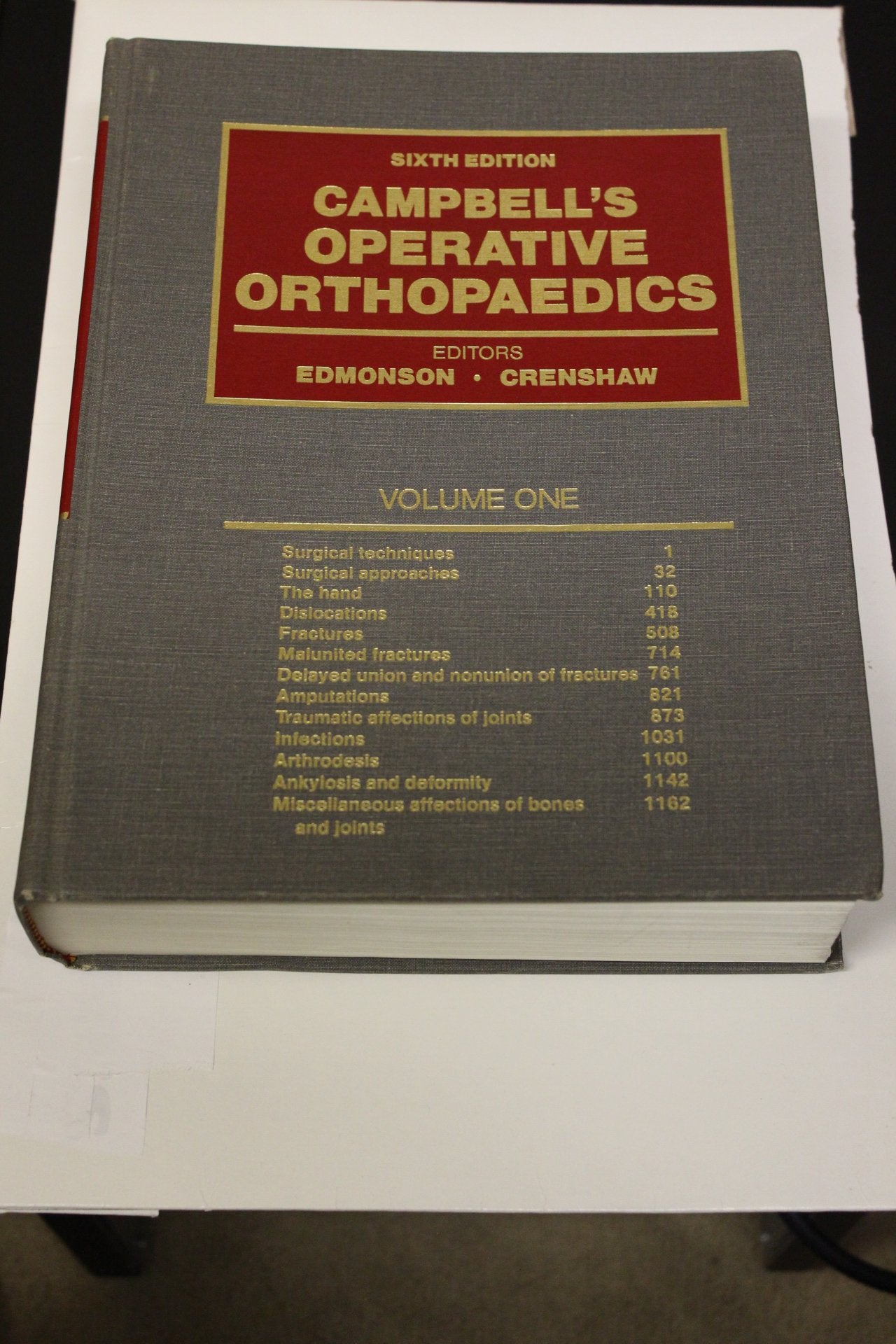 Campbell'S Operative Orthopaedics, Volume 1