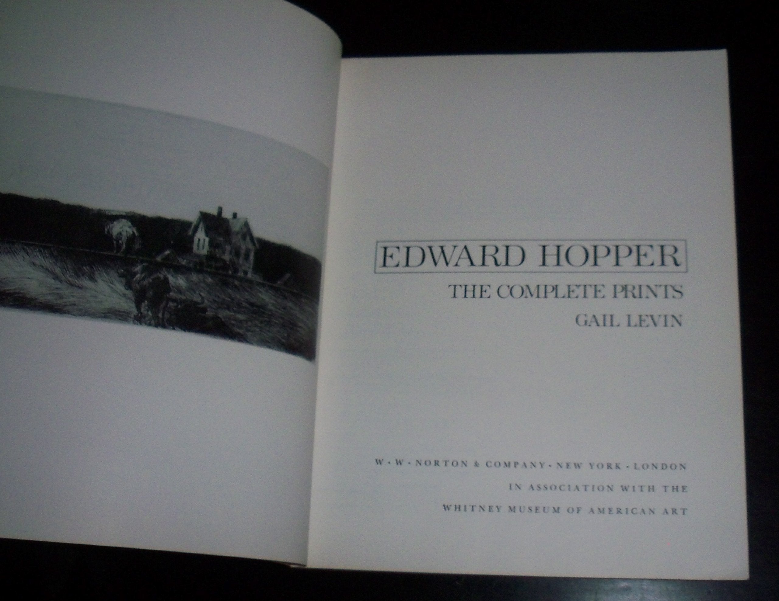 Edward Hopper: The Complete Prints,New