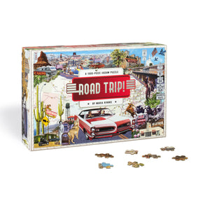 Road Trip!: A 1000Piece Jigsaw Puzzle,New