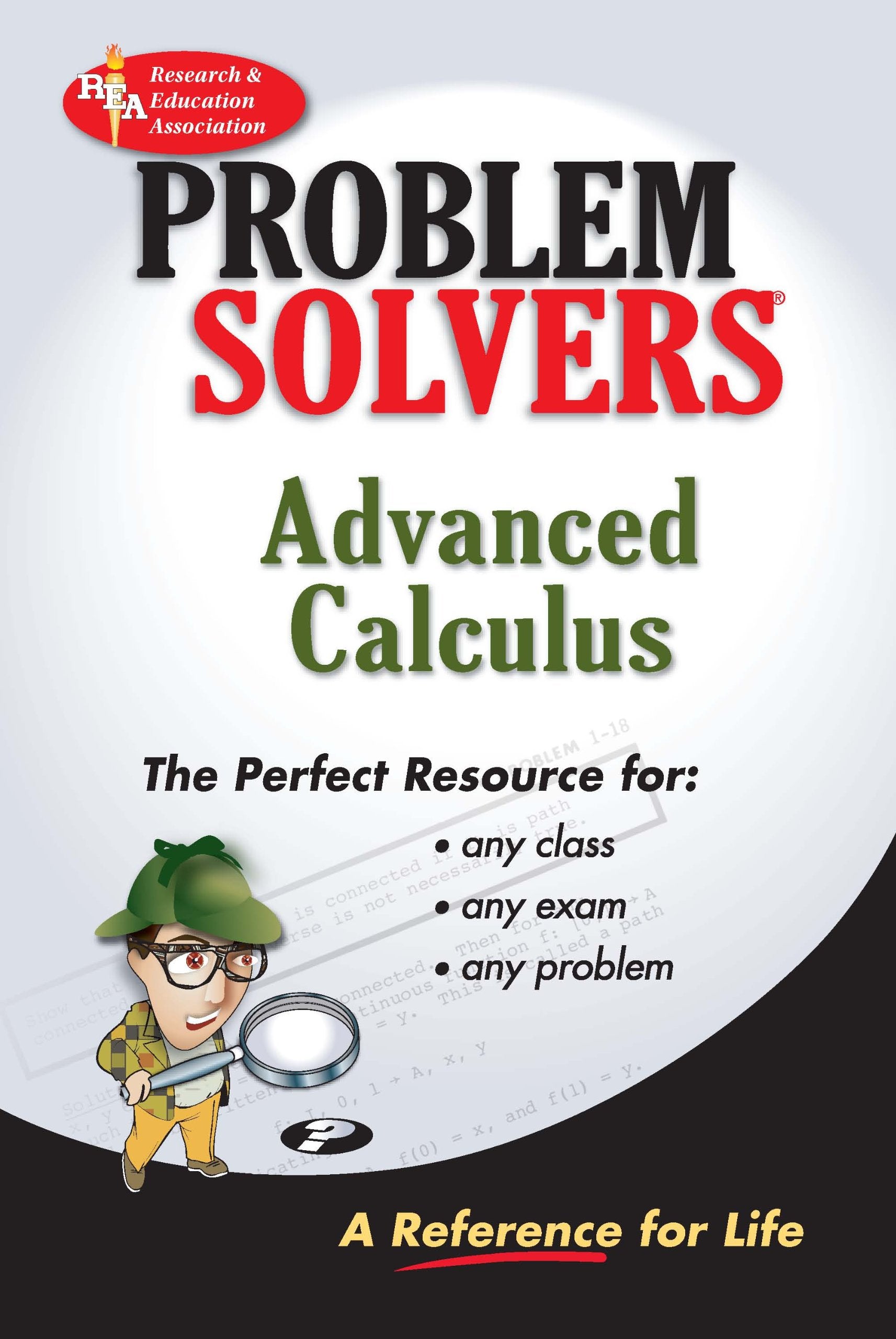 Advanced Calculus Problem Solver (Problem Solvers Solution Guides),Used