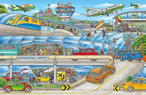 My Big WimmelbookAt the Airport: A LookandFind Book (Kids Tell the Story) (My Big Wimmelbooks),Used