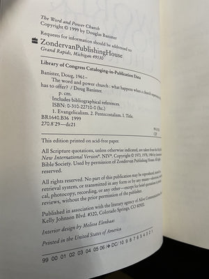 Word And Power Church, The-new