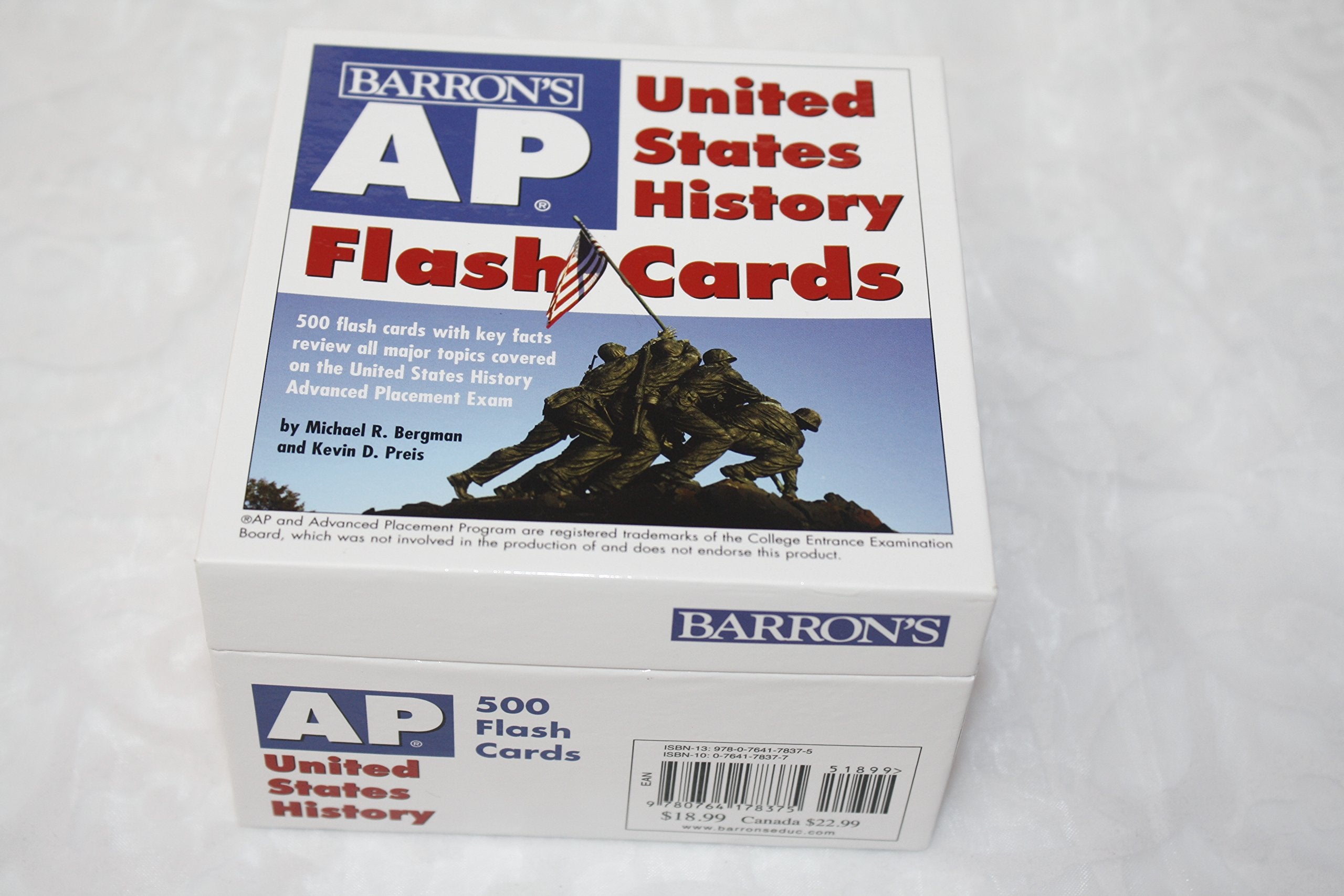 AP United States History Flash Cards (Barron's Ap),Used