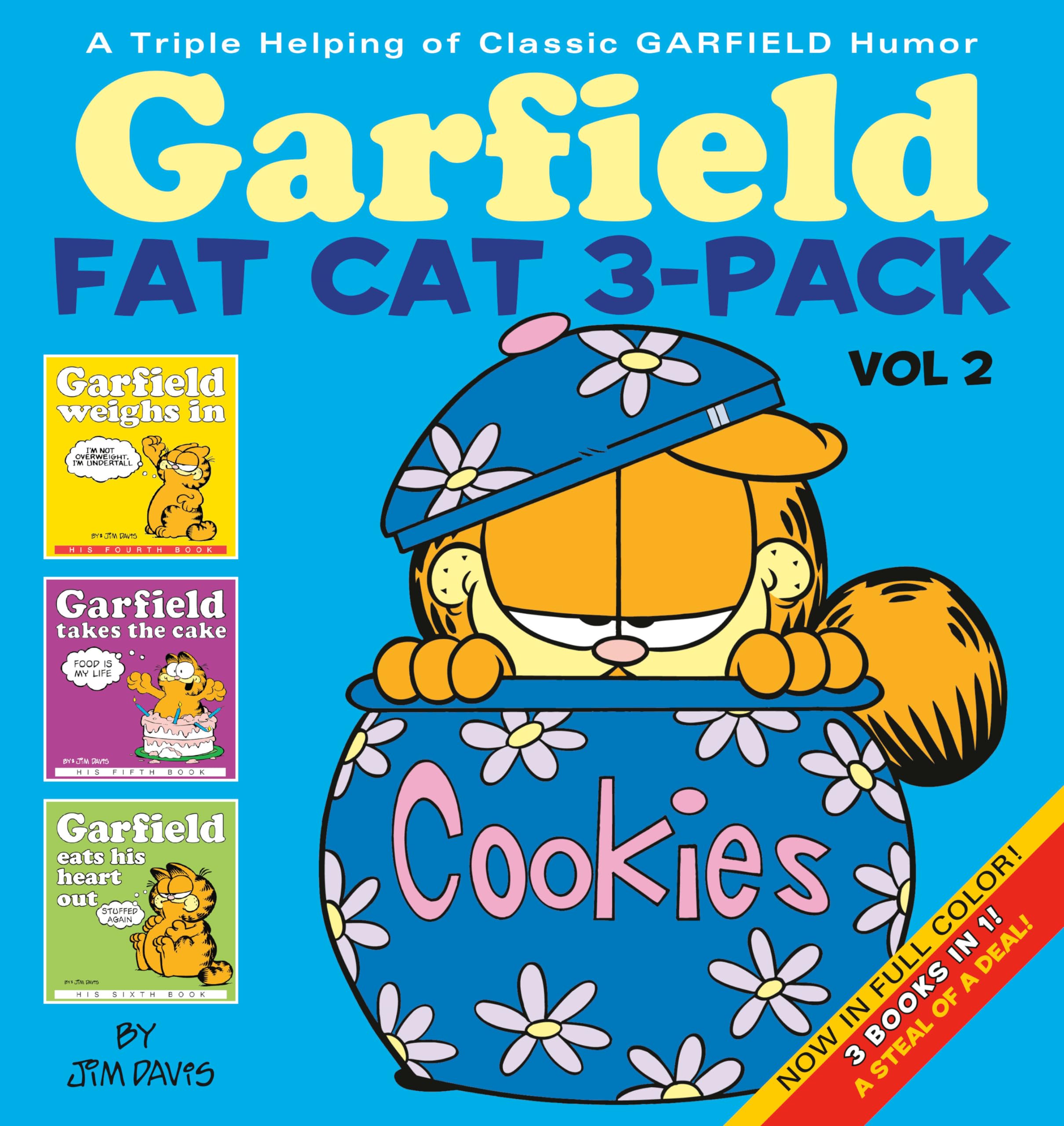 Garfield Fat Cat 3Pack, Vol. 2: A Triple Helping of Classic Garfield Humor,Used