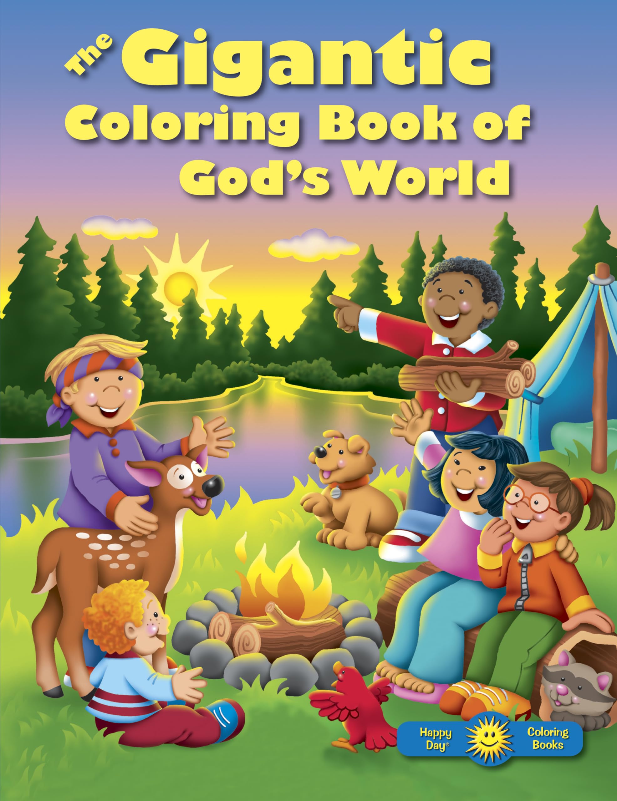 The Gigantic Coloring Book of God's World,Used