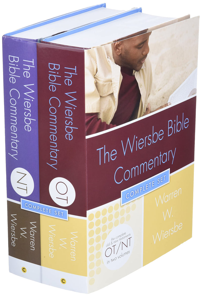 Wiersbe Bible Commentary 2 Vol Set,Used
