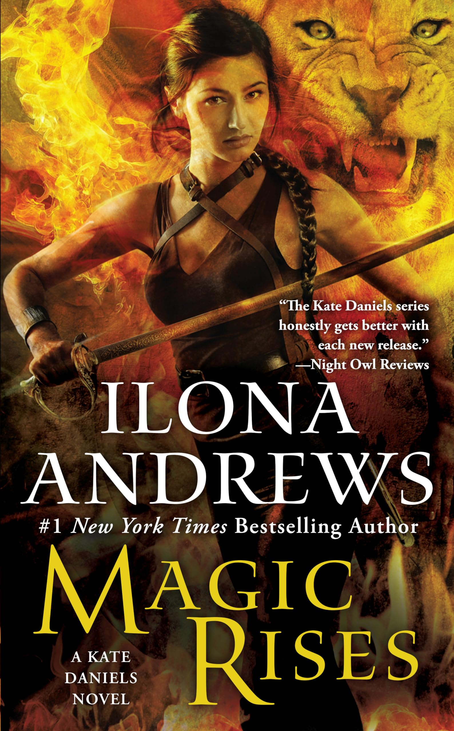 Magic Rises (Kate Daniels),Used