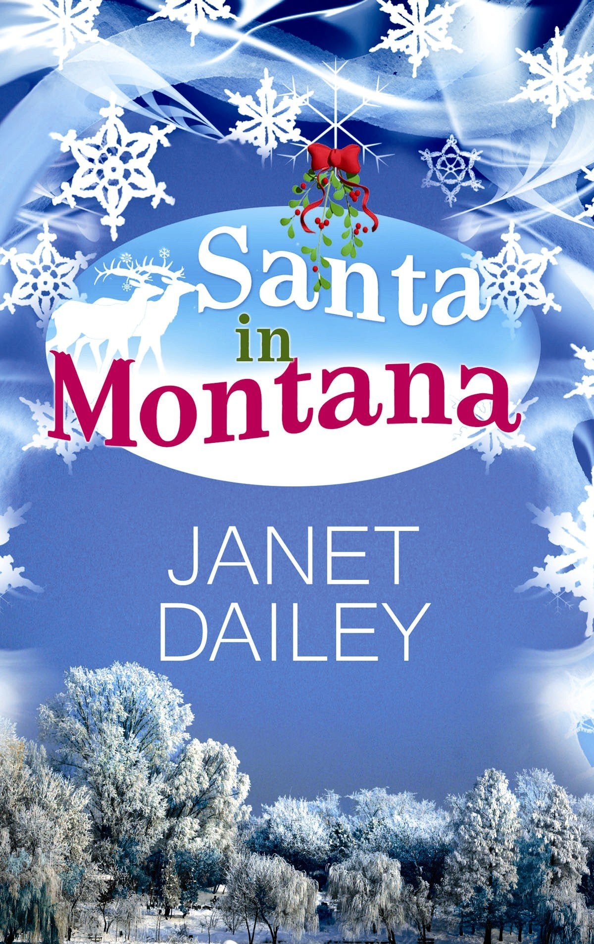 Santa in Montana (Center Point Platinum Romance),Used