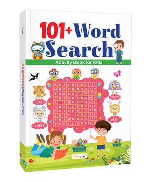 101+ Word Search Activity Book For Kids : ChildrenS Learning Book, Interactive Learning Book, Fun Activity Book , Educational Puzzles Book