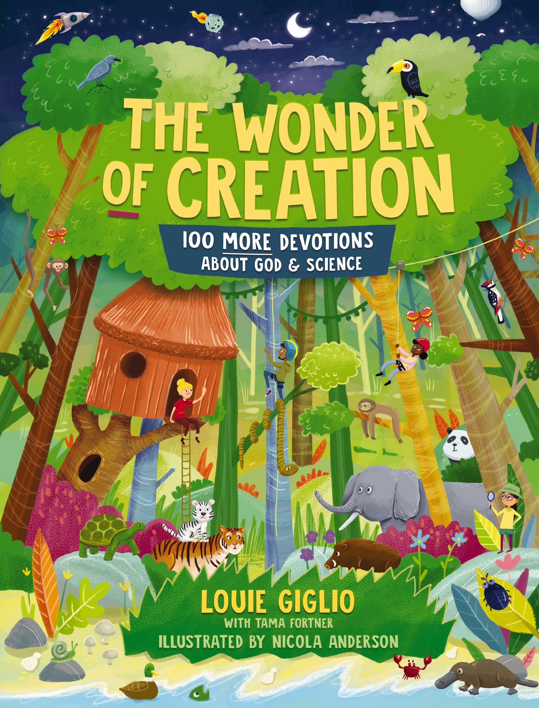 The Wonder of Creation: 100 More Devotions About God and Science (Indescribable Kids),Used