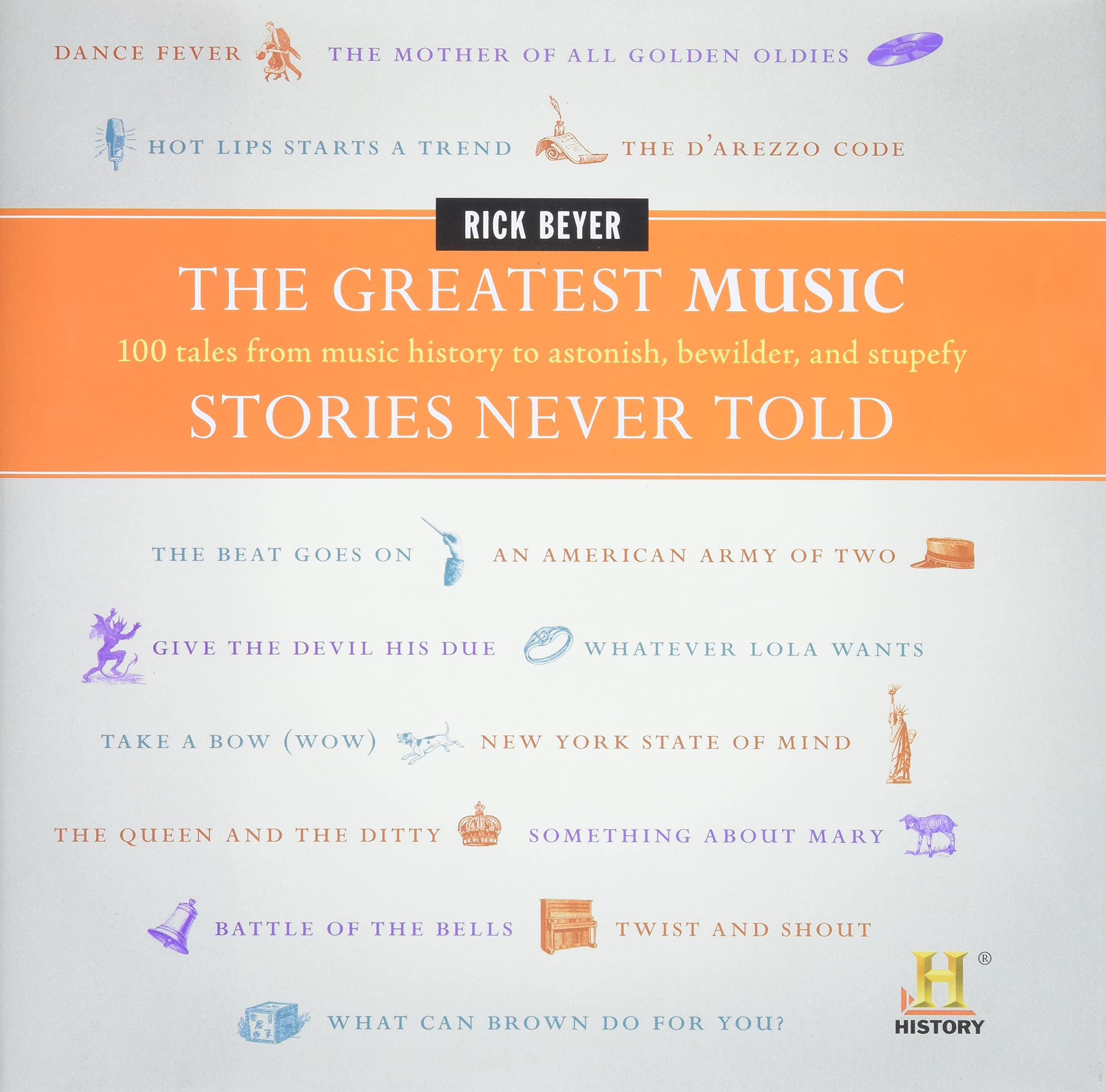 The Greatest Music Stories Never Told: 100 Tales from Music History to Astonish, Bewilder, and Stupefy (The Greatest Stories Nev,Used