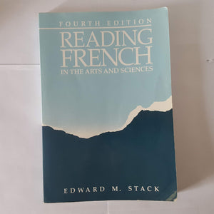 Reading French in Arts and Sciences, 4th Edition (English and French Edition),Used