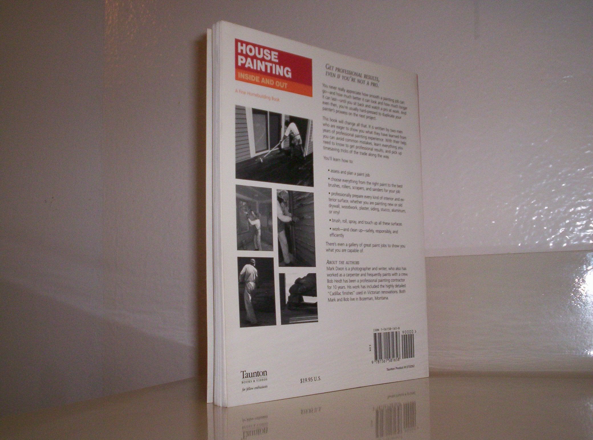 House Painting: Inside and Out (Fine Homebuilding),New
