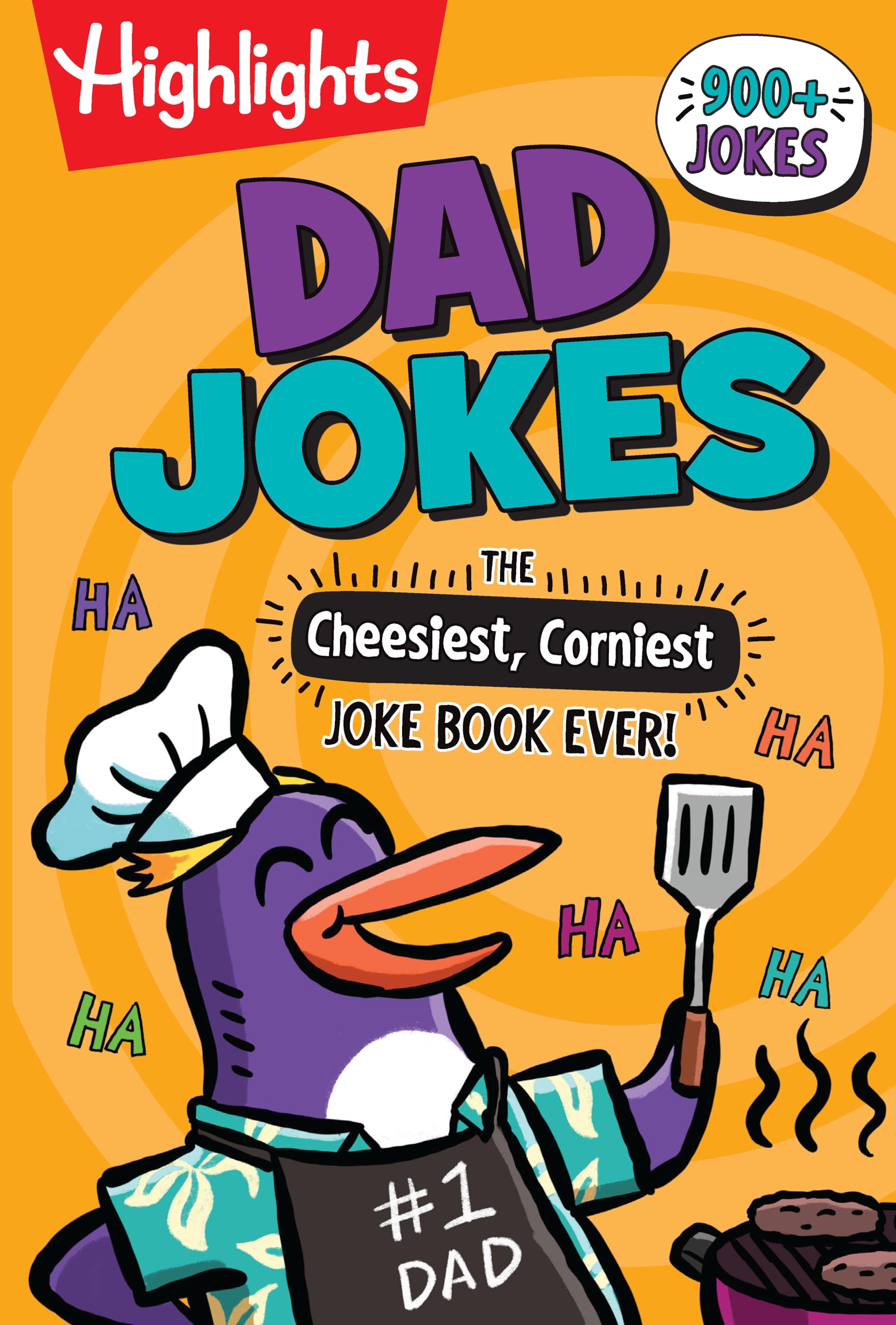 Dad Jokes: The Cheesiest, Corniest Joke Book Ever! (Highlights Joke Books),Used