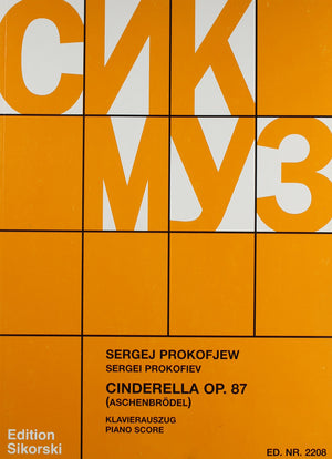 Cinderella, Op. 87: Piano Reduction,Used