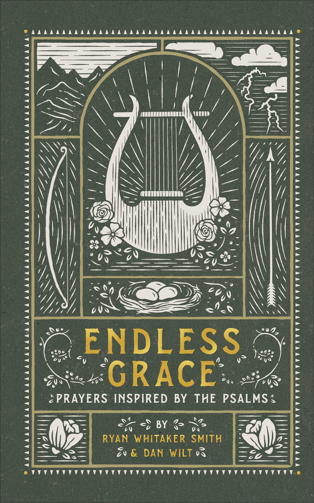 Endless Grace: Prayers Inspired by the Psalms (An Illustrated Devotional Prayer Book with 75 Daily FreeVerse Poetic Prayer Resp,New