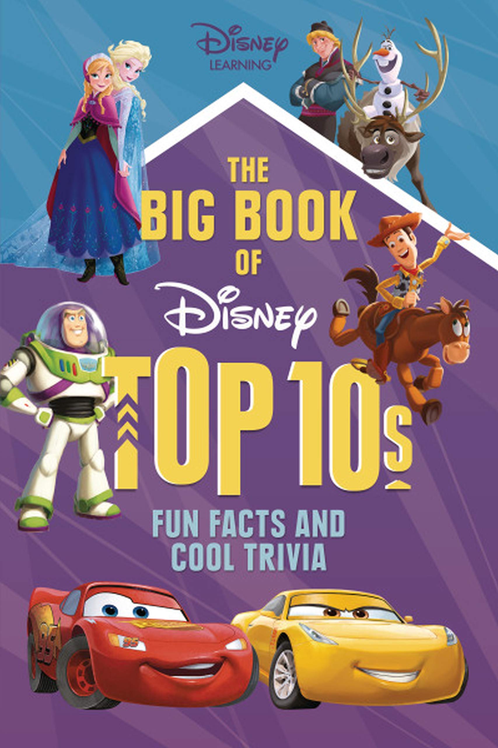 The Big Book of Disney Top 10s: Fun Facts and Cool Trivia,Used
