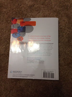 Cengage Advantage Books: Strategic Public Relations: An AudienceFocused Approach,New