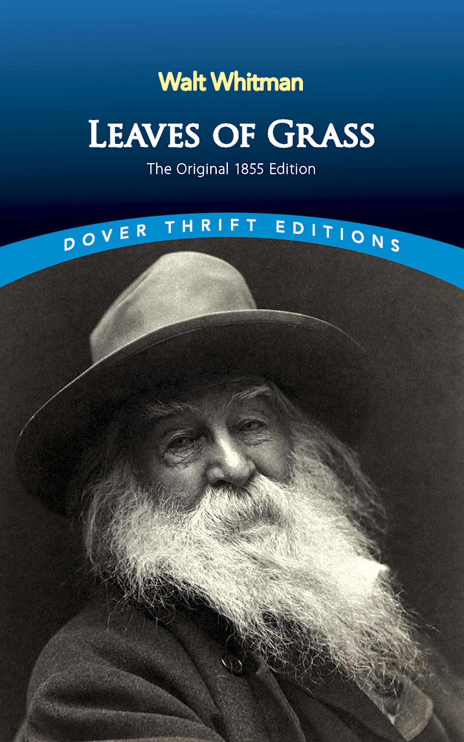 Leaves Of Grass: The Original 1855 Edition (Dover Thrift Editions: Poetry),Used