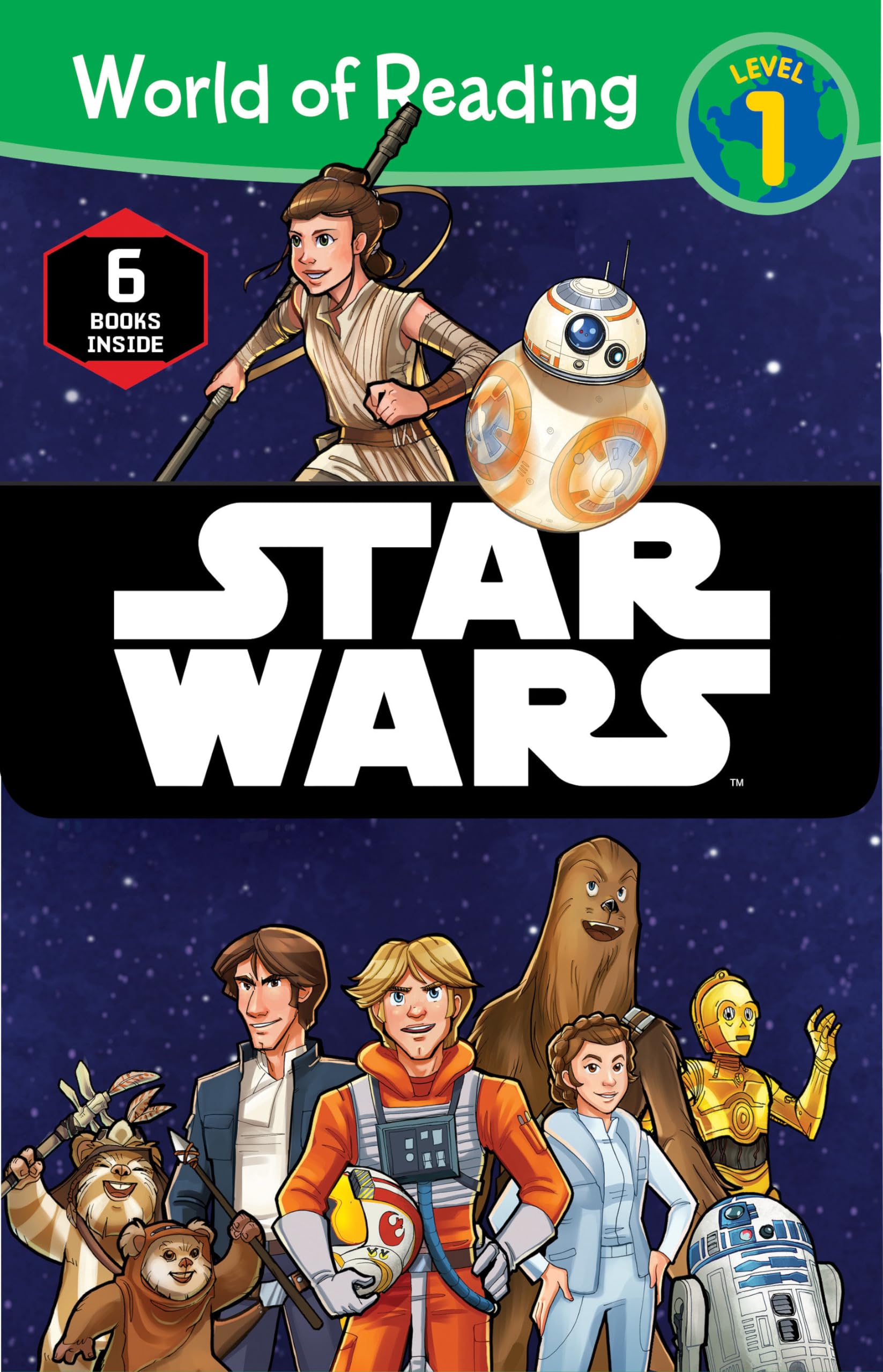 World of Reading Star Wars Boxed Set: Level 1 (World of Reading, Level 1: Star Wars),Used