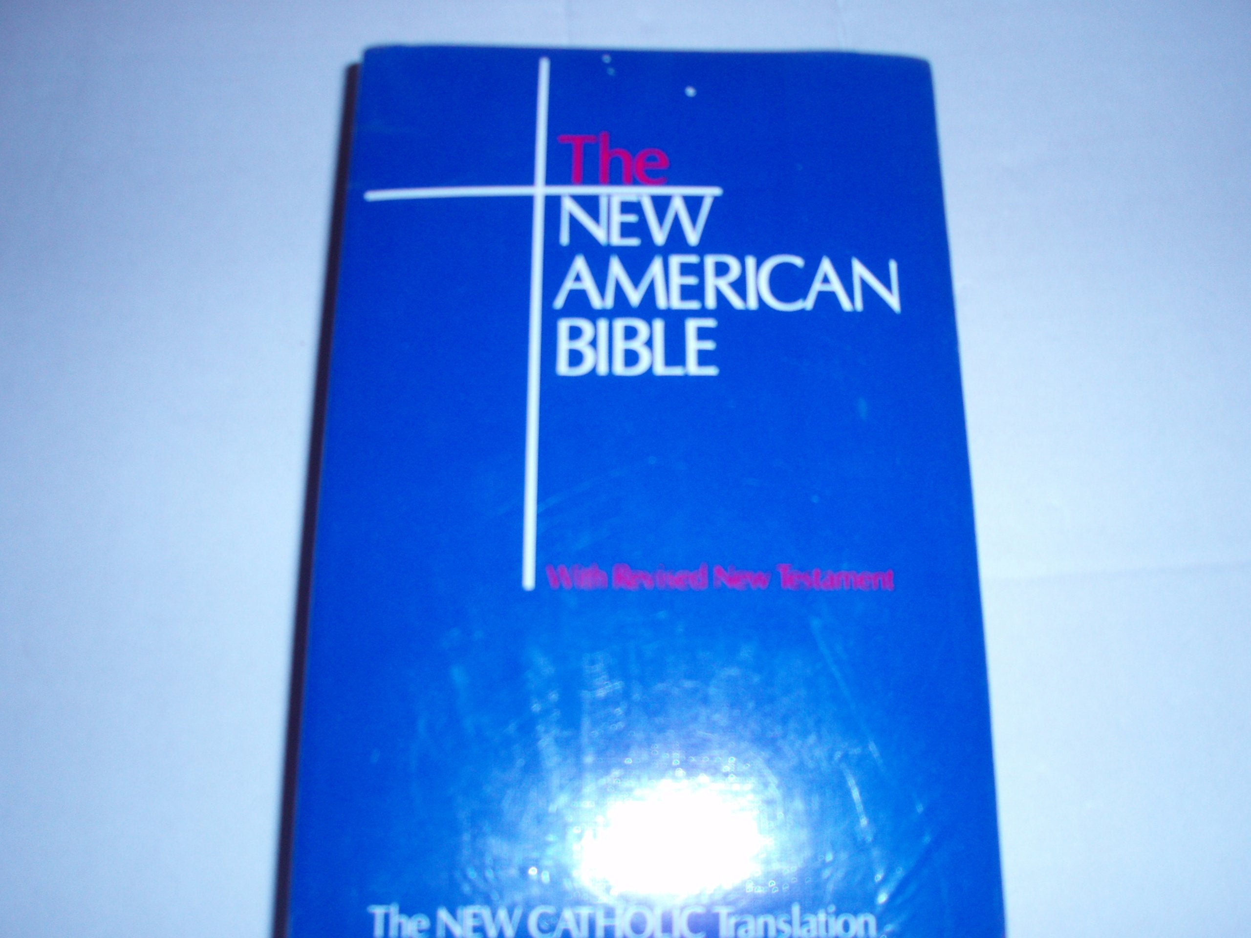 Holy Bible: Student Text Edition, New American Bible TwoColor,Used