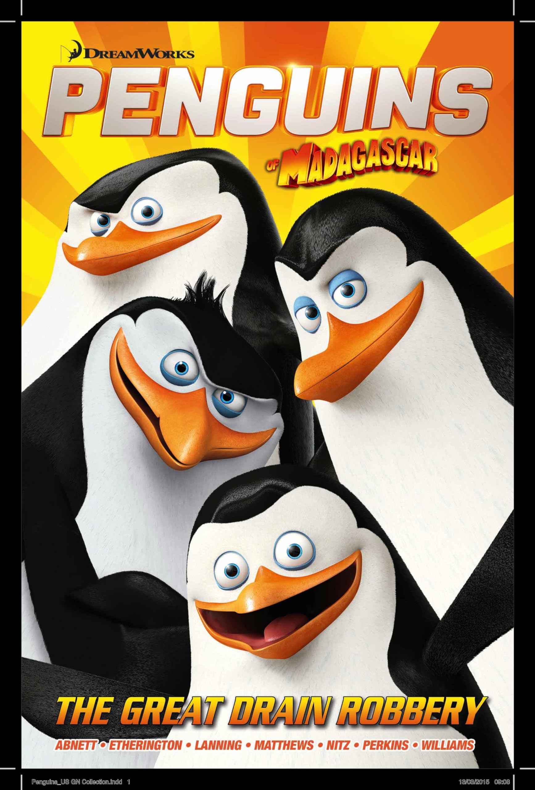 Penguins GN 1: The Great Drain Robbery (Penguins of Madagascar),Used