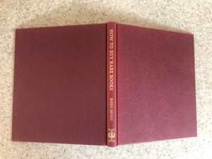 How to Buy Rare Books: A Practical Guide to the Antiquarian Book Market (Christie's Collectors Guides),Used