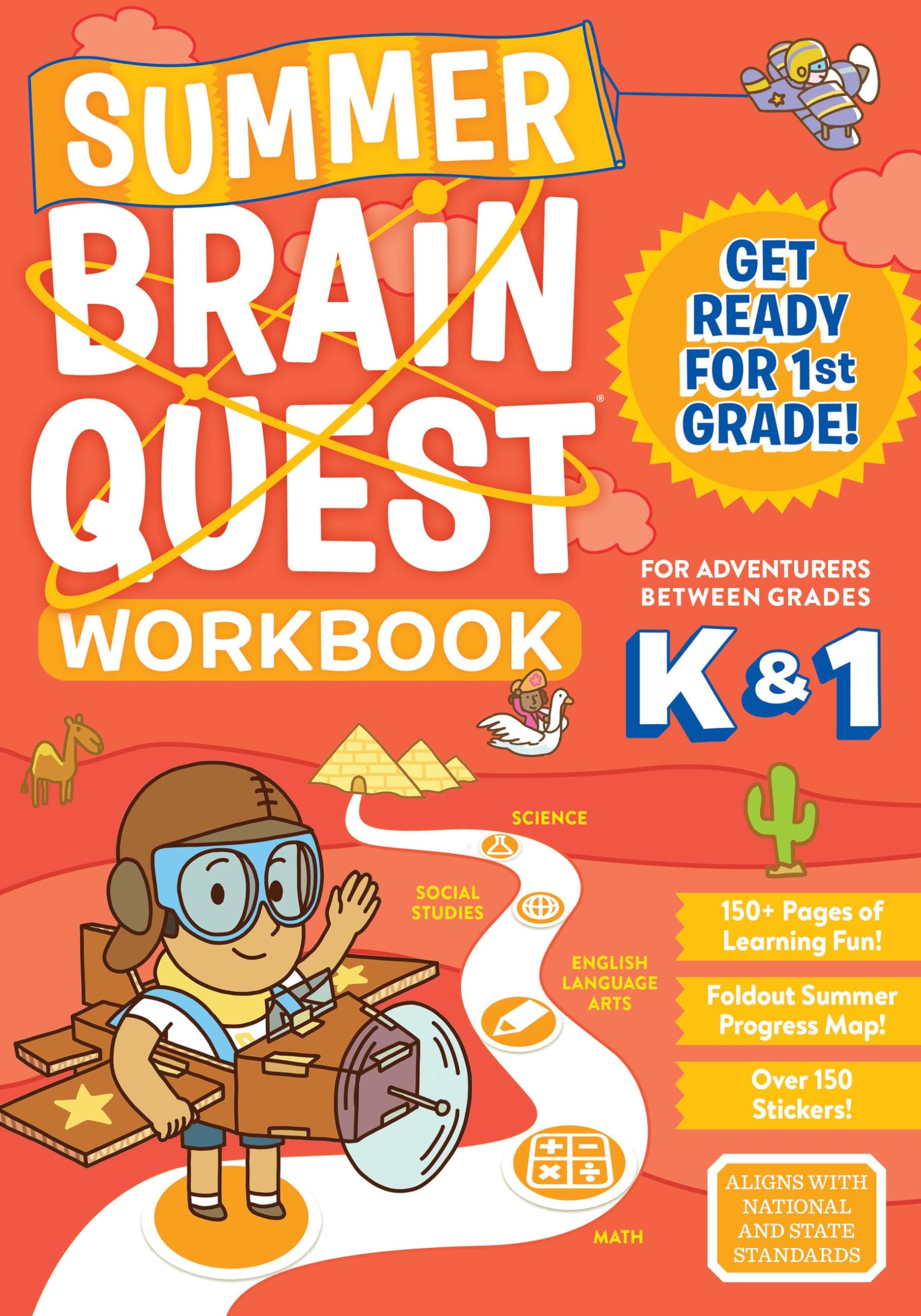 Summer Brain Quest: Between Grades K & 1,New