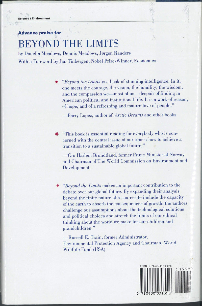 Beyond the Limits: Confronting Global Collapse, Envisioning a Sustainable Future,New