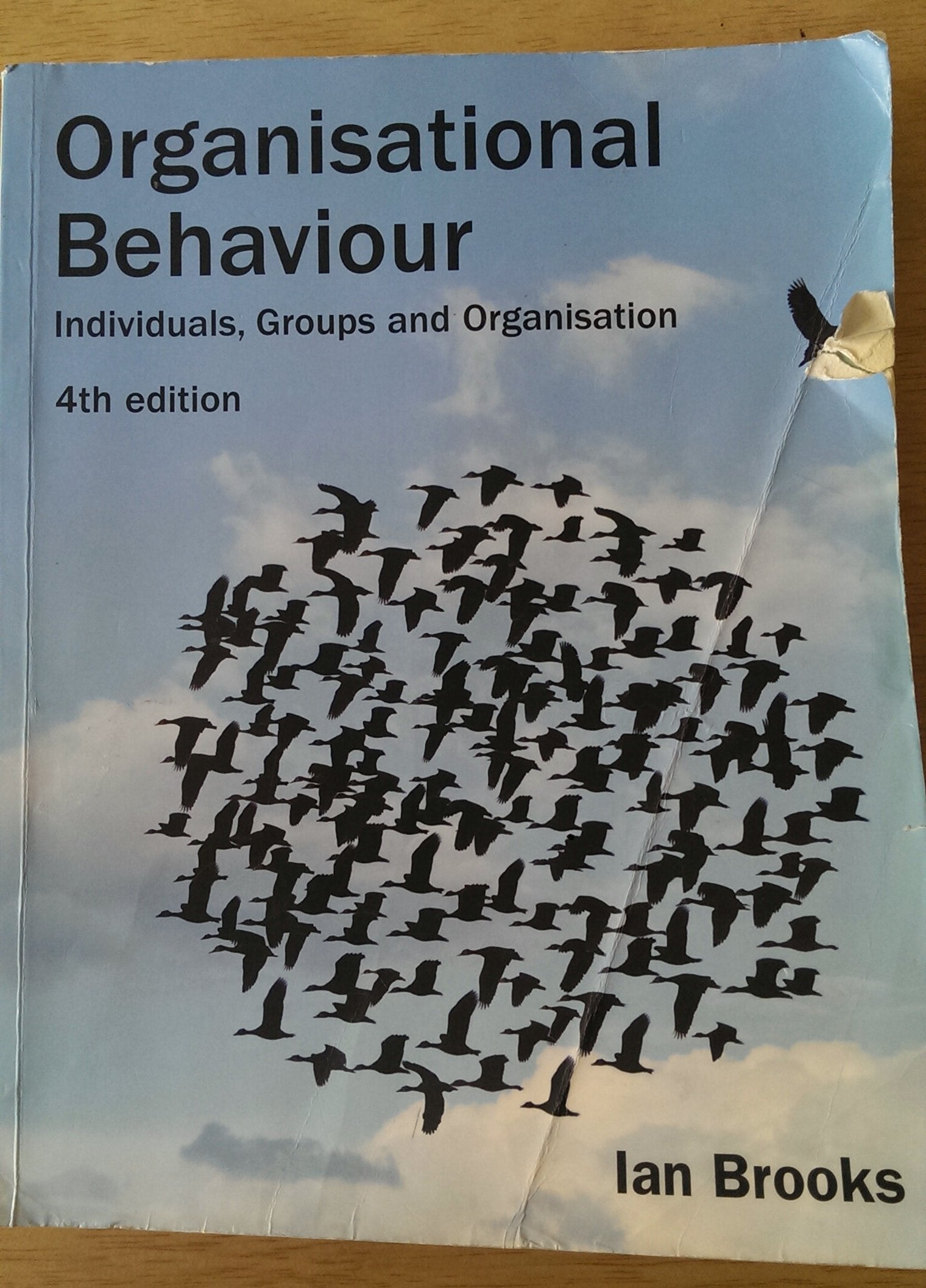Organisational Behaviour: Individuals, Groups and Organisation,Used