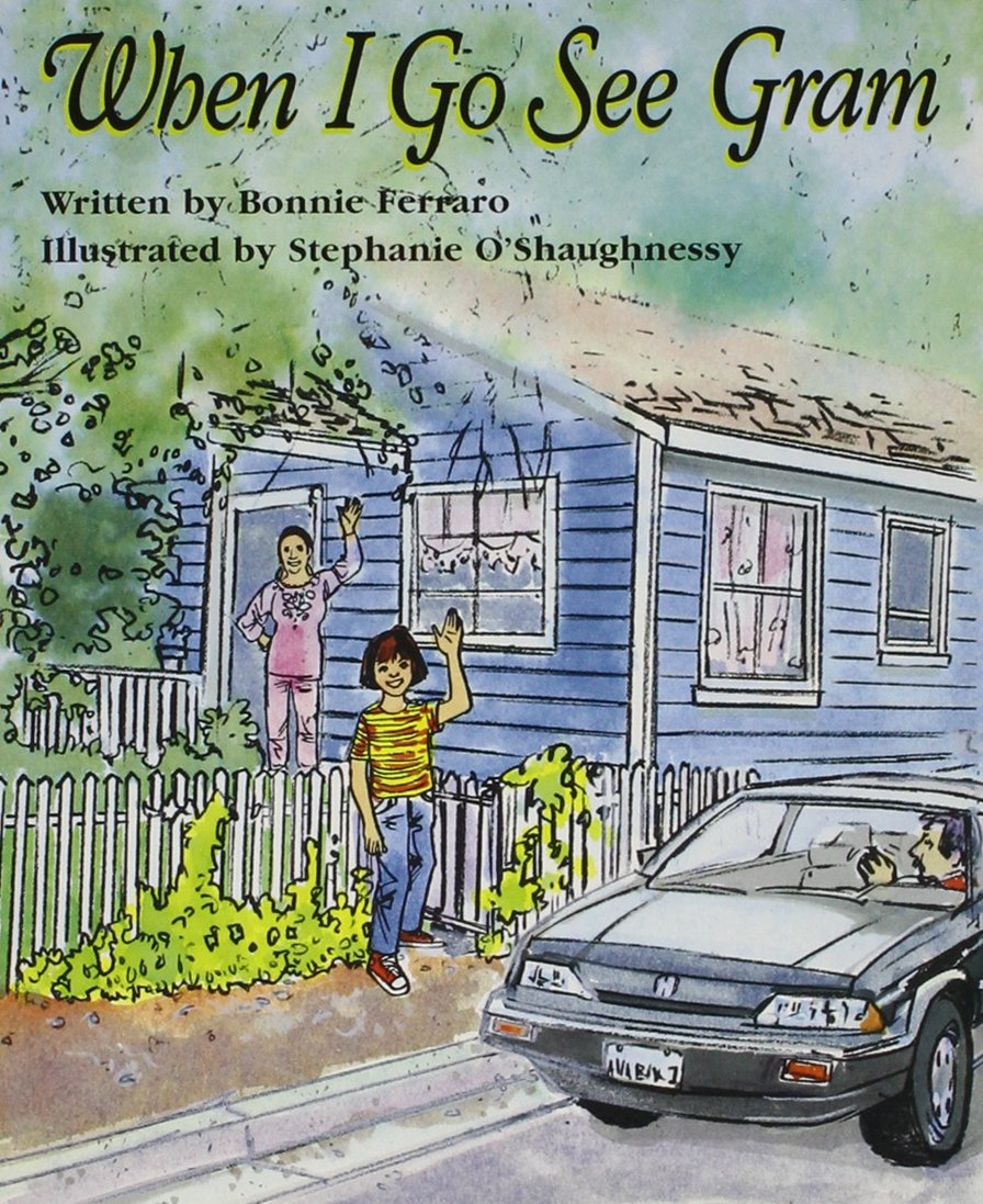 READY READERS, STAGE 3, BOOK 8, WHEN I GO SEE GRAM, SINGLE COPY,Used