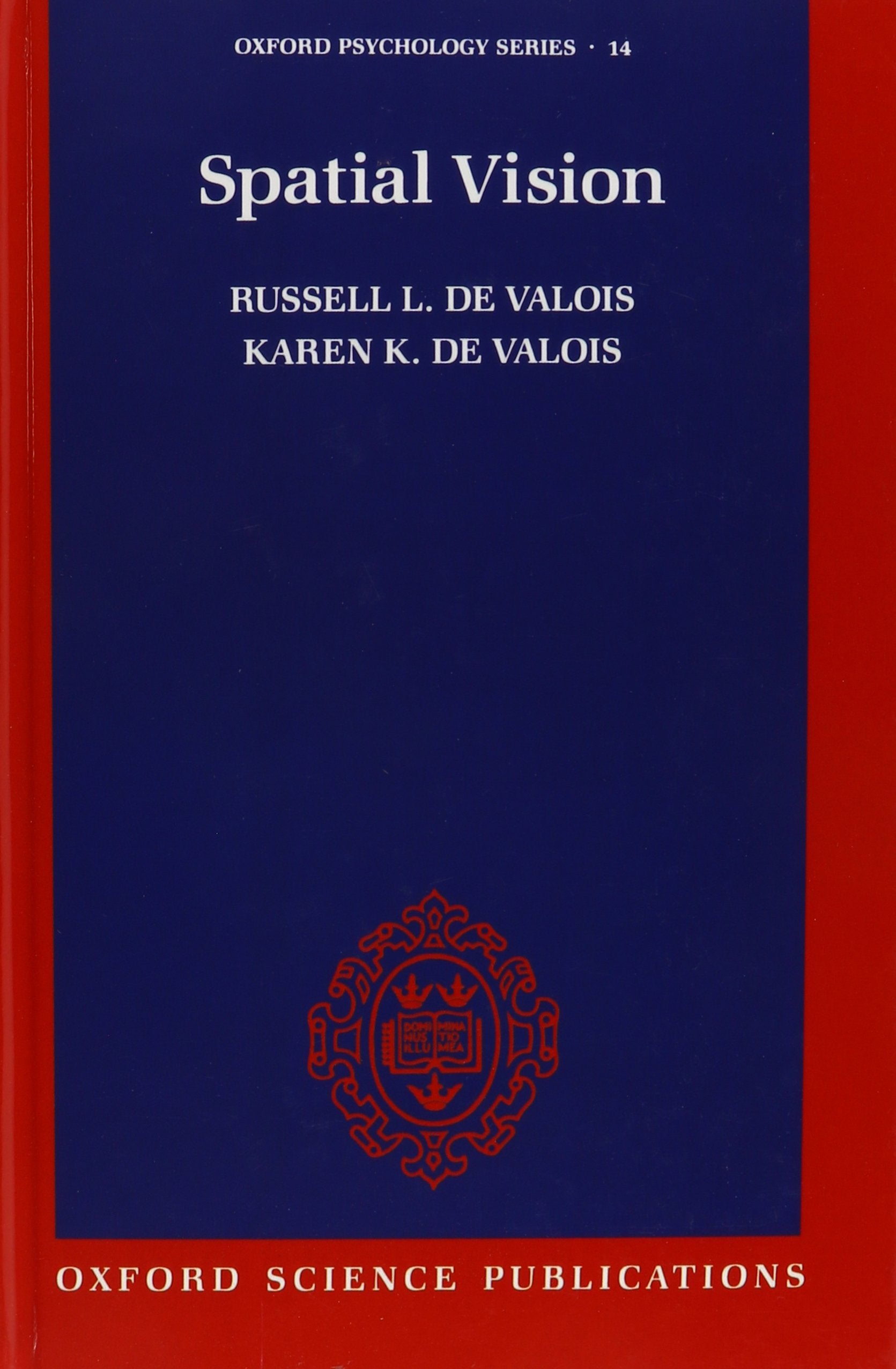 Spatial Vision (Oxford Psychology Series),Used