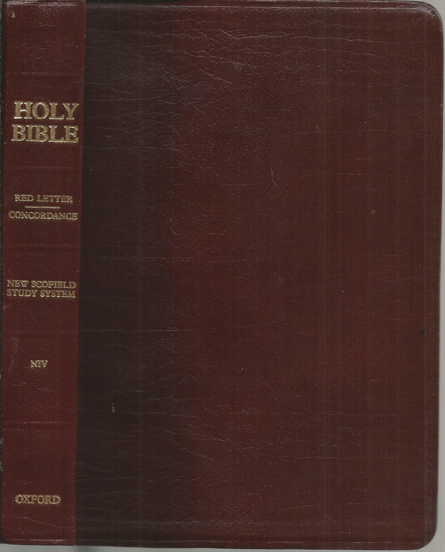 Oxford Niv Scofield Study Bible-new