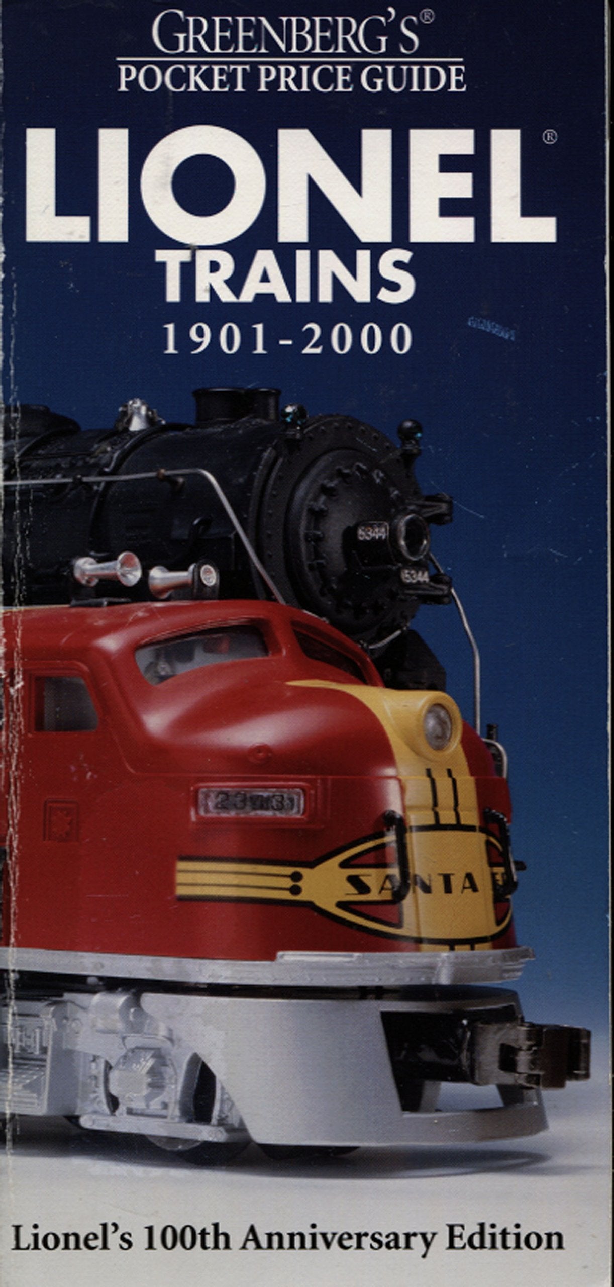 Greenberg's Pocket Price Guide: Lionel Trains 19012000 (Greenburg's Pocket Price Guide Lionel Trains),Used