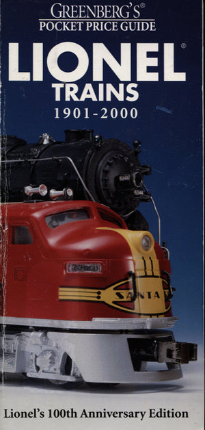 Greenberg's Pocket Price Guide: Lionel Trains 19012000 (Greenburg's Pocket Price Guide Lionel Trains),Used