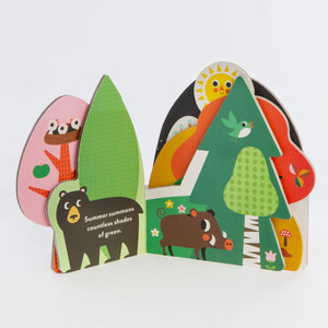 Bookscape Board Books: A Forest's Seasons: (Colorful Children?s Shaped Board Book, Forest Landscape Toddler Book),Used