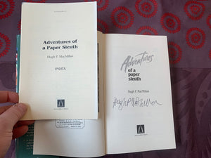 Adventures of a Paper Sleuth,Used