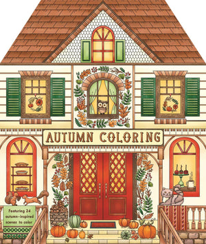 Autumn Coloring: Featuring 24 SweaterWeather Scenes to Color,New