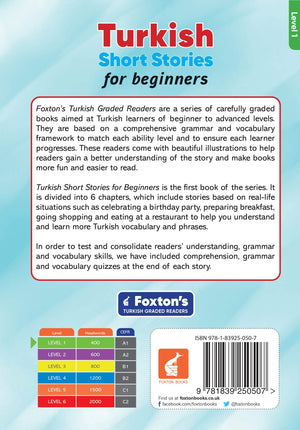 Turkish Short Stories For Beginners: Perfect For Selfstudy Or Use In Classroom,New