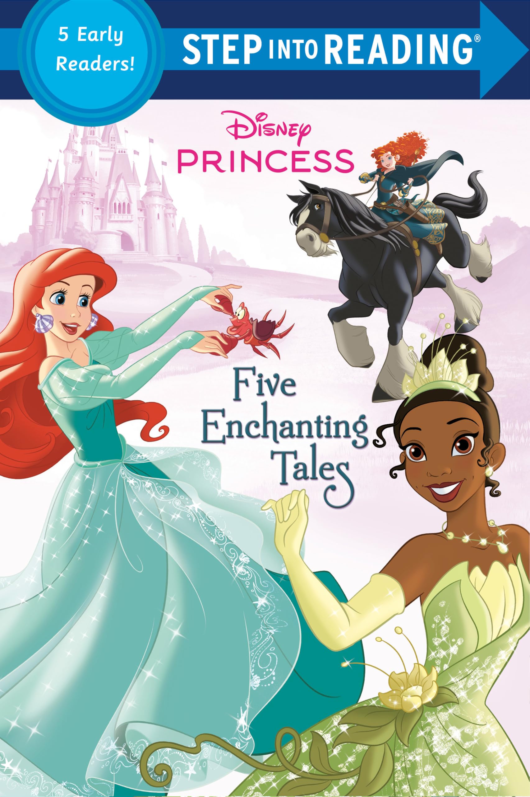 Five Enchanting Tales (Disney Princess) (Step into Reading),Used