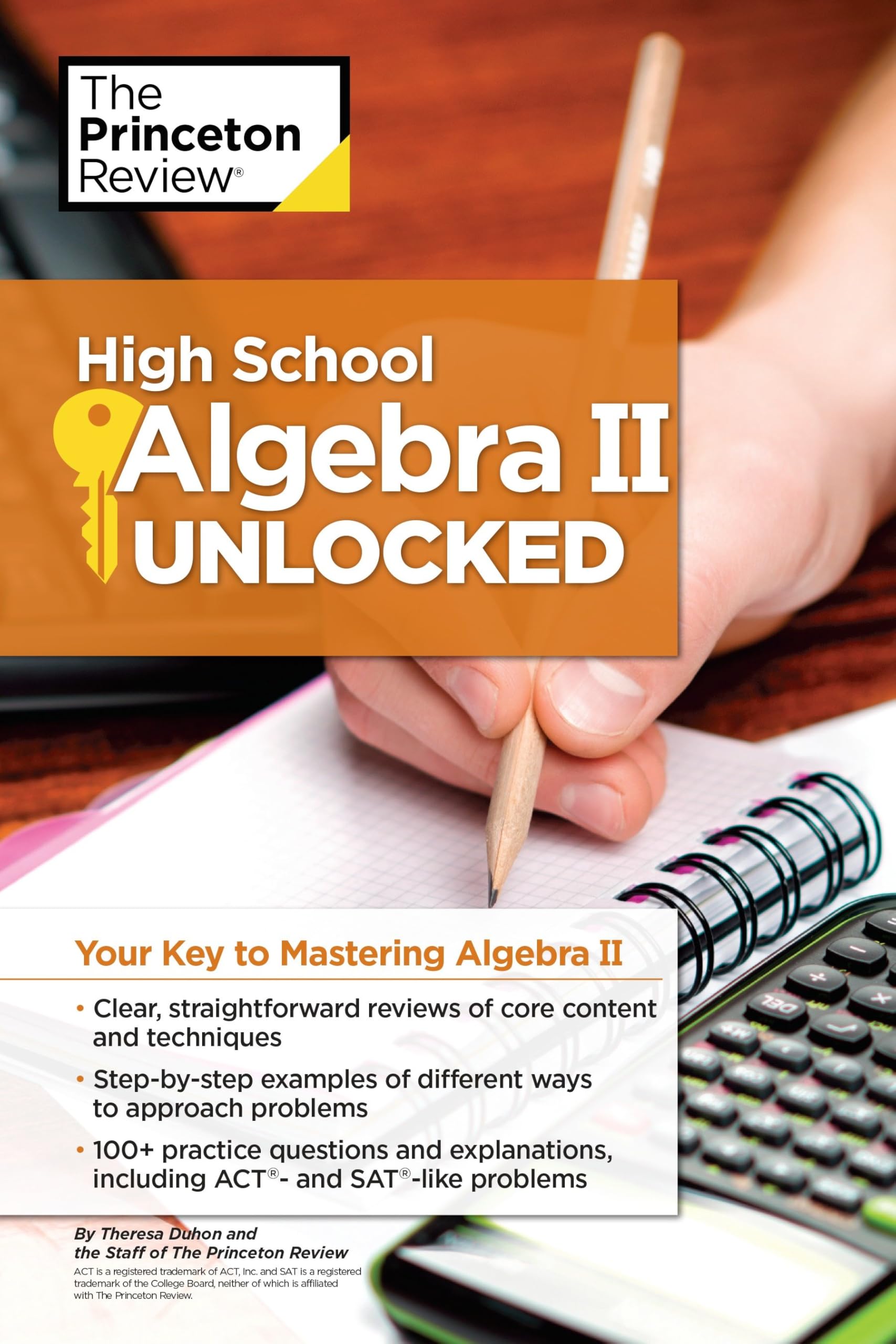 High School Algebra II Unlocked: Your Key to Mastering Algebra II (High School Subject Review),Used