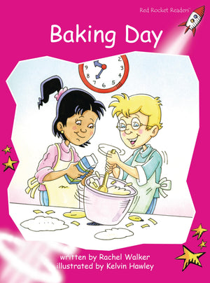 Baking Day: Emergent (Red Rocket Readers: Emergent Level: Magenta),New