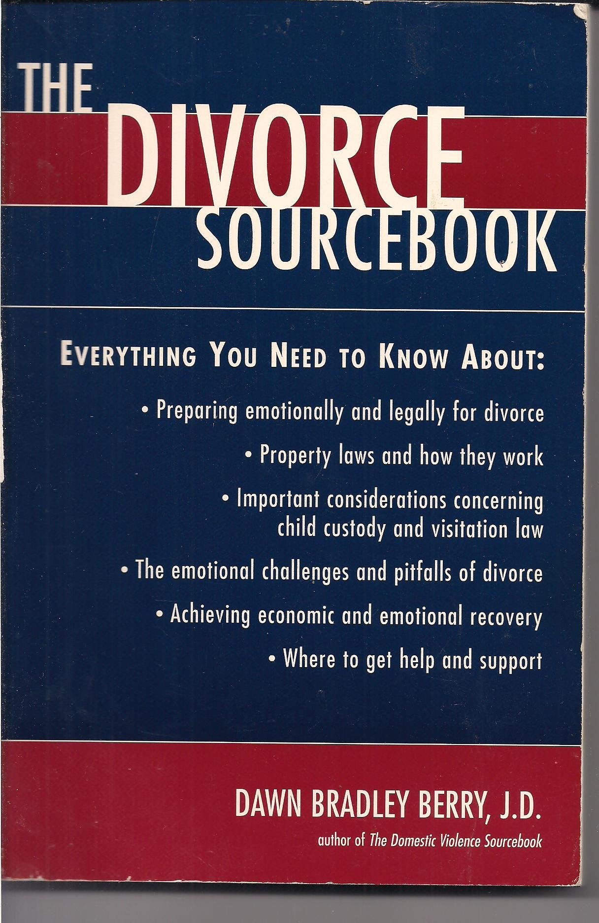 The Divorce Sourcebook: Everything You Need to Know,Used