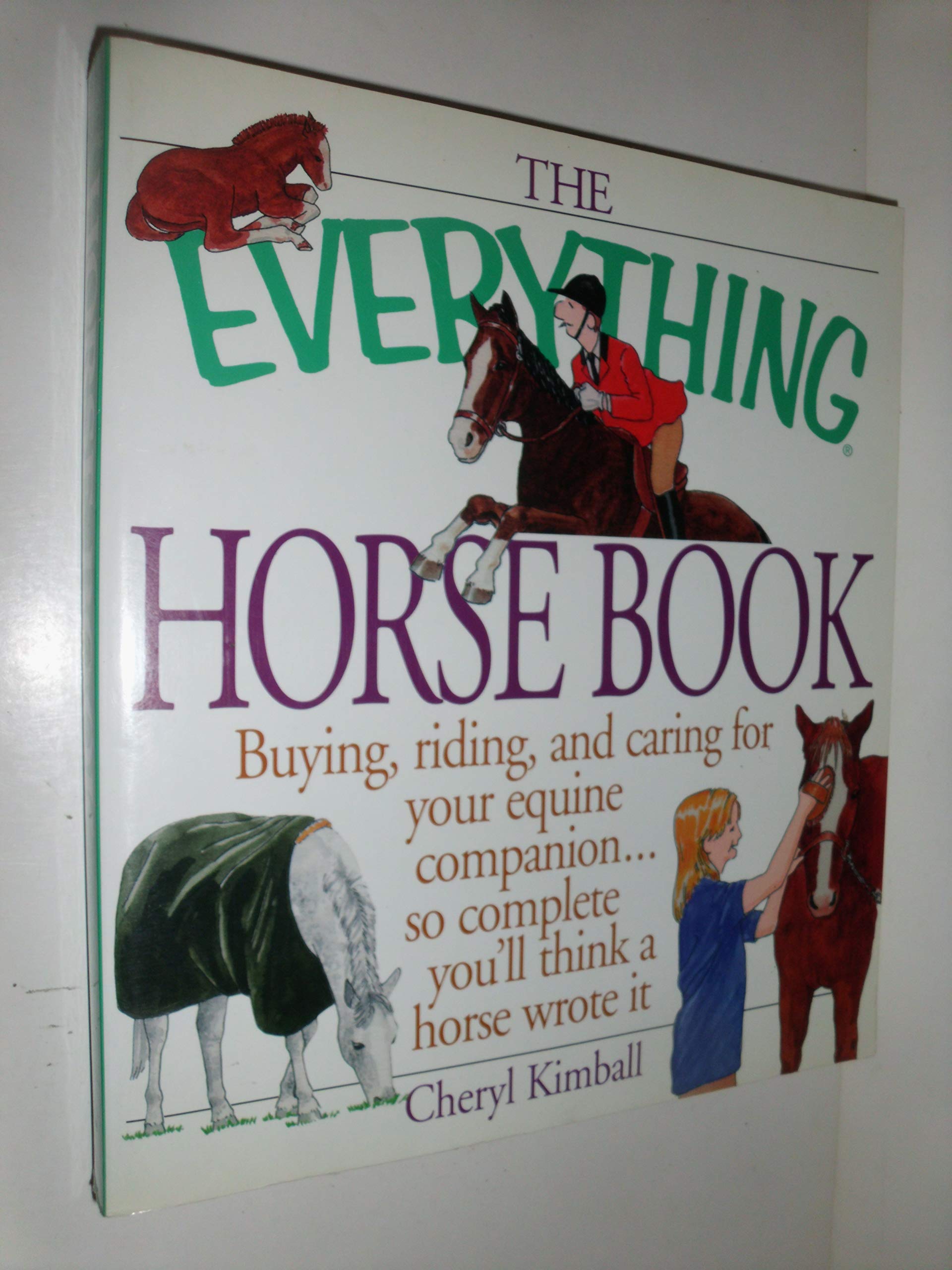 Everything Horse Book (Everything Series),Used