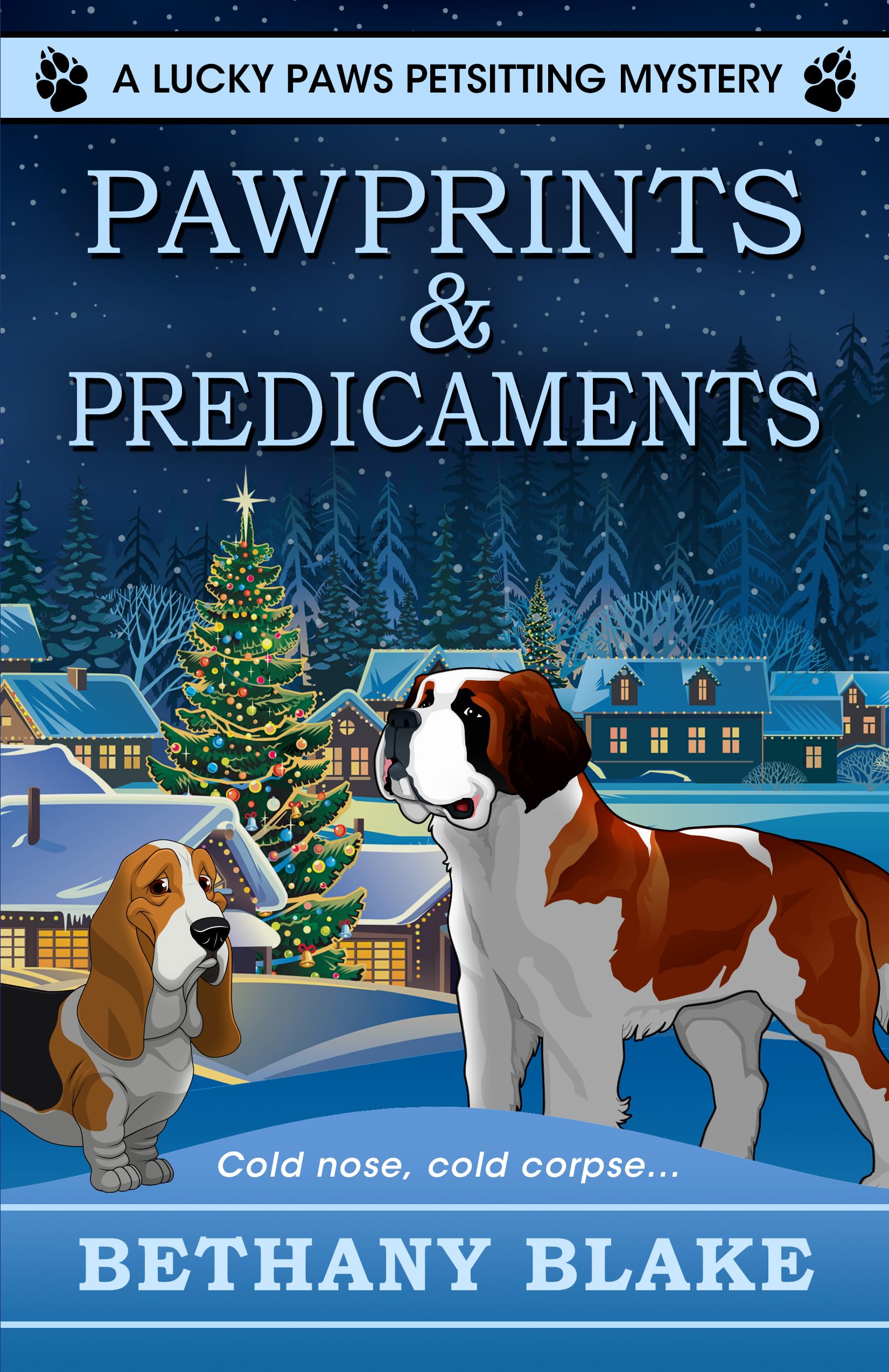 Pawprints & Predicaments (A Lucky Paws Petsitting Mystery),Used
