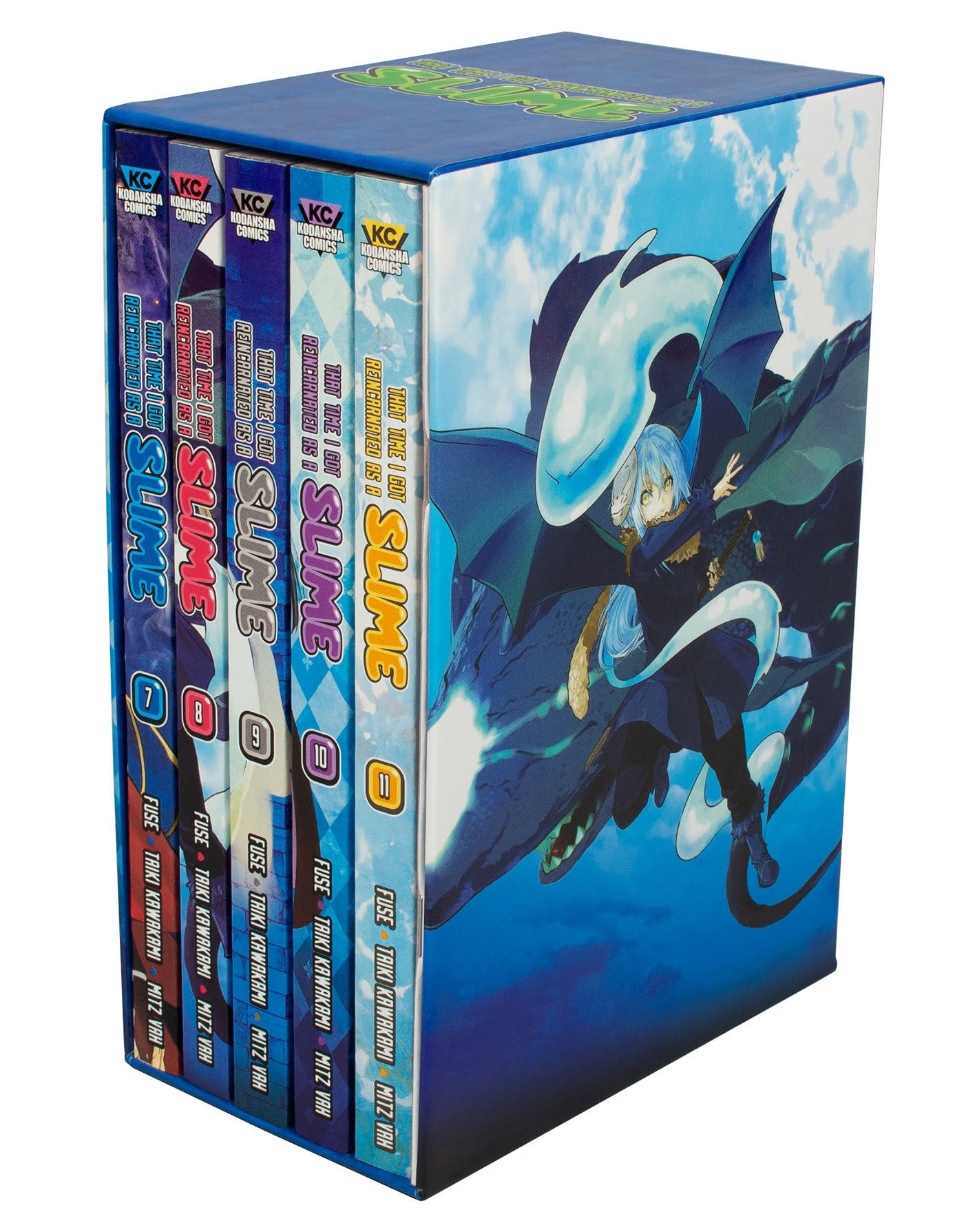 That Time I Got Reincarnated As A Slime Season 1 Part 2 Manga Box Set (That Time I Got Reincarnated As A Slime Box Set),Used
