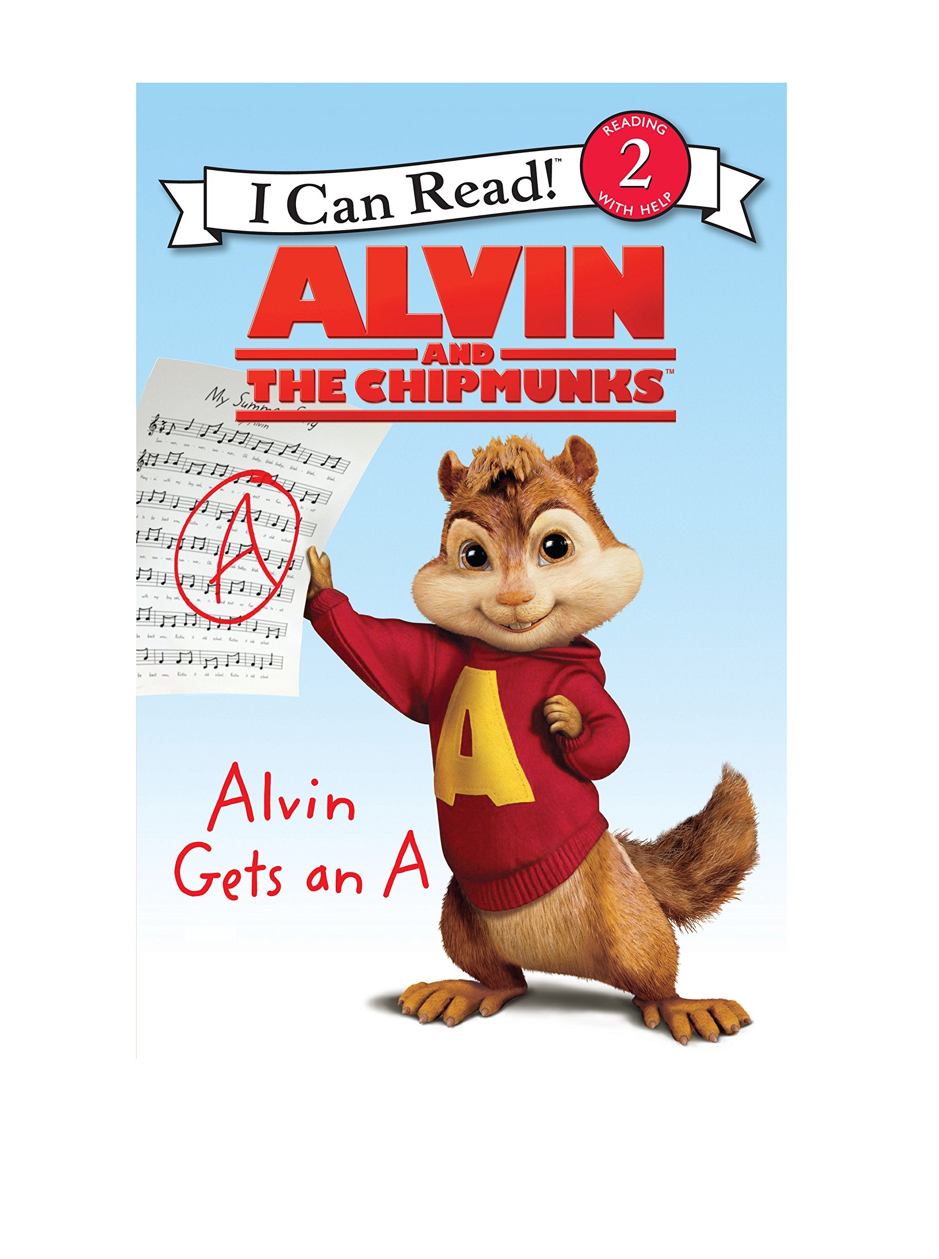 Alvin And The Chipmunks: Alvin Gets An A (I Can Read: Level 2)