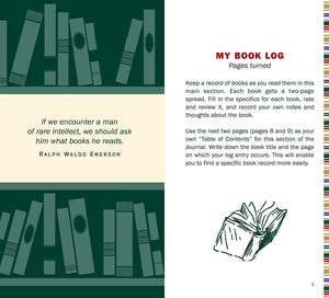 The Book Lover's Journal (Reading Journal, Book Journal, Organizer),New