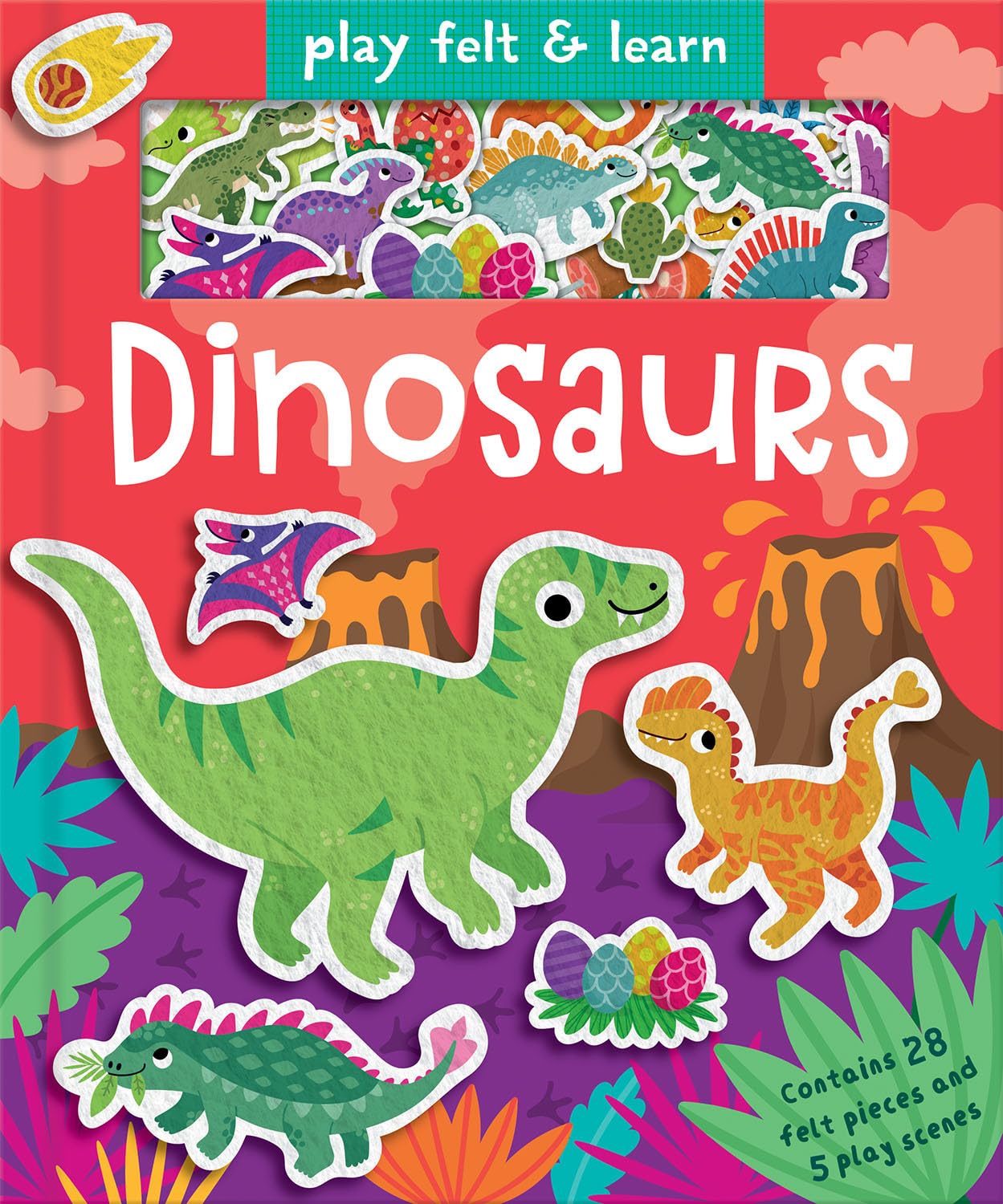 Play Felt Dinosaurs (Play Felt & Learn)